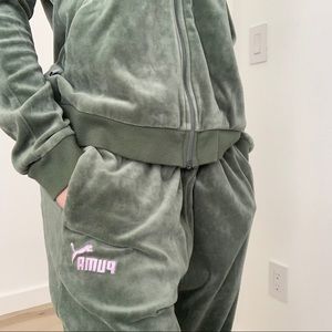 Puma Velour Tracksuit